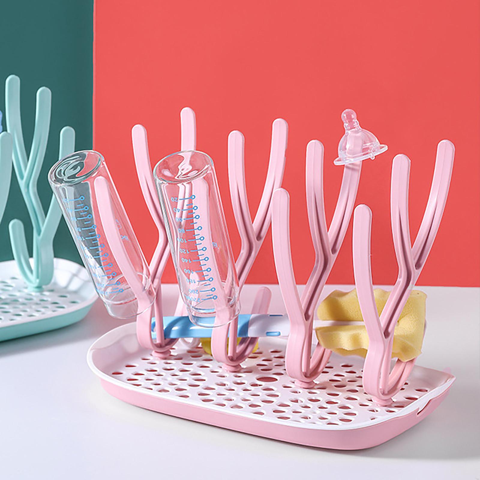 Сушилка для бутылочек Folulus, сушилка для детских бутылочек, 1 шт., с 16 держателями, съемная сушилка для бутылочек One Size розовый
Сушилка для бутылочек Folulus, сушилка для детских бутылочек, 1 шт., с 16 держателями, съемная сушилка для бутылочек One Size розовый