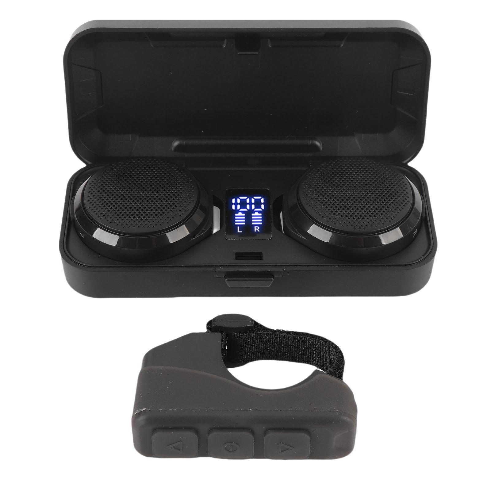 Мотоциклетная Bluetooth-гарнитура с зарядным кейсом, пультом дистанционного управления, 50 часами работы от аккумулятора, беспроводной шлемный динамик для
Мотоциклетная Bluetooth-гарнитура с зарядным кейсом, пультом дистанционного управления, 50 часами работы от аккумулятора, беспроводной шлемный динамик для