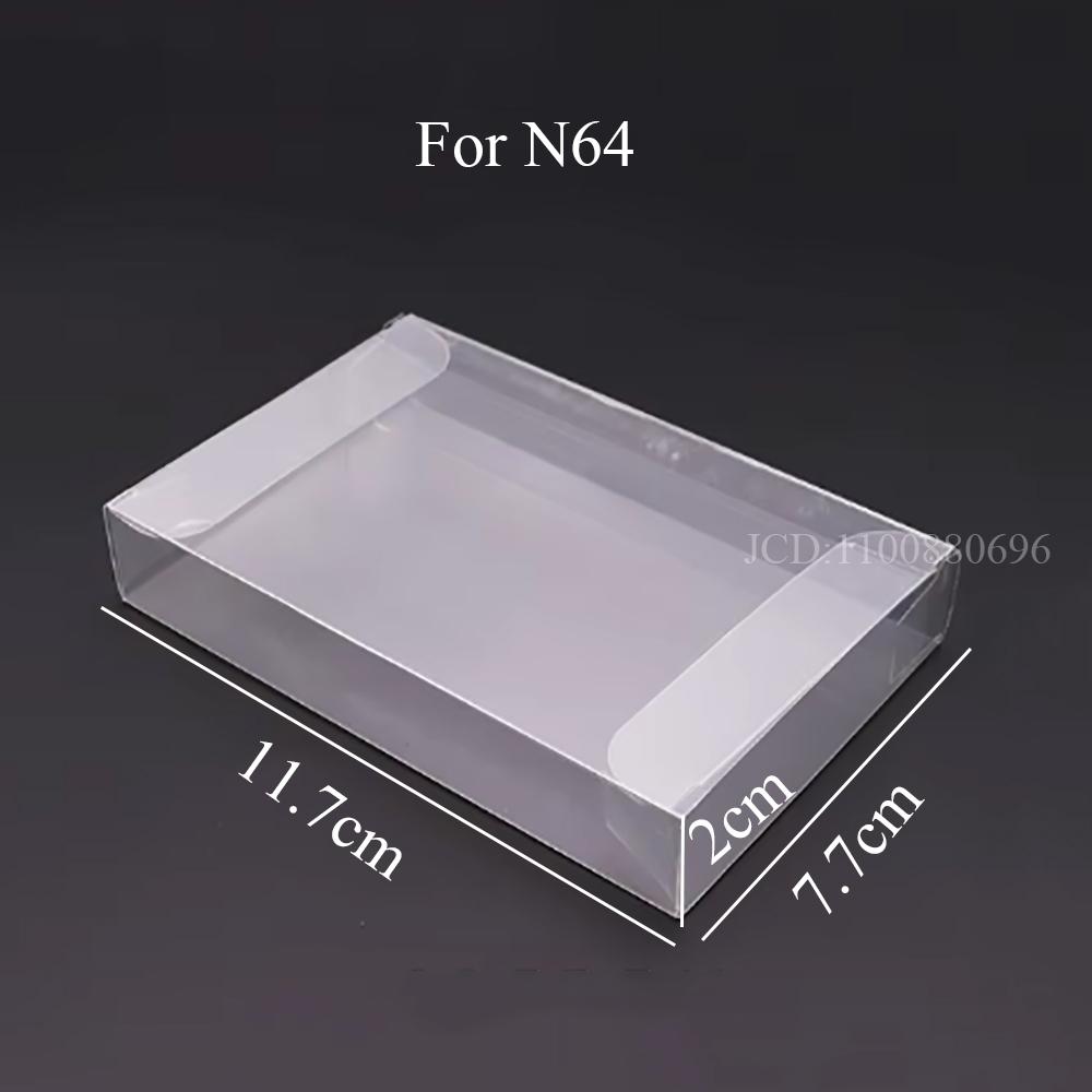 5PCS Clear Transparent Game Cartridge Box Case CIB Games Plastic PET Protector For N64 NES SNES GB GBA GBC NGPC Switch PS2/3/4
5PCS Clear Transparent Game Cartridge Box Case CIB Games Plastic PET Protector For N64 NES SNES GB GBA GBC NGPC Switch PS2/3/4