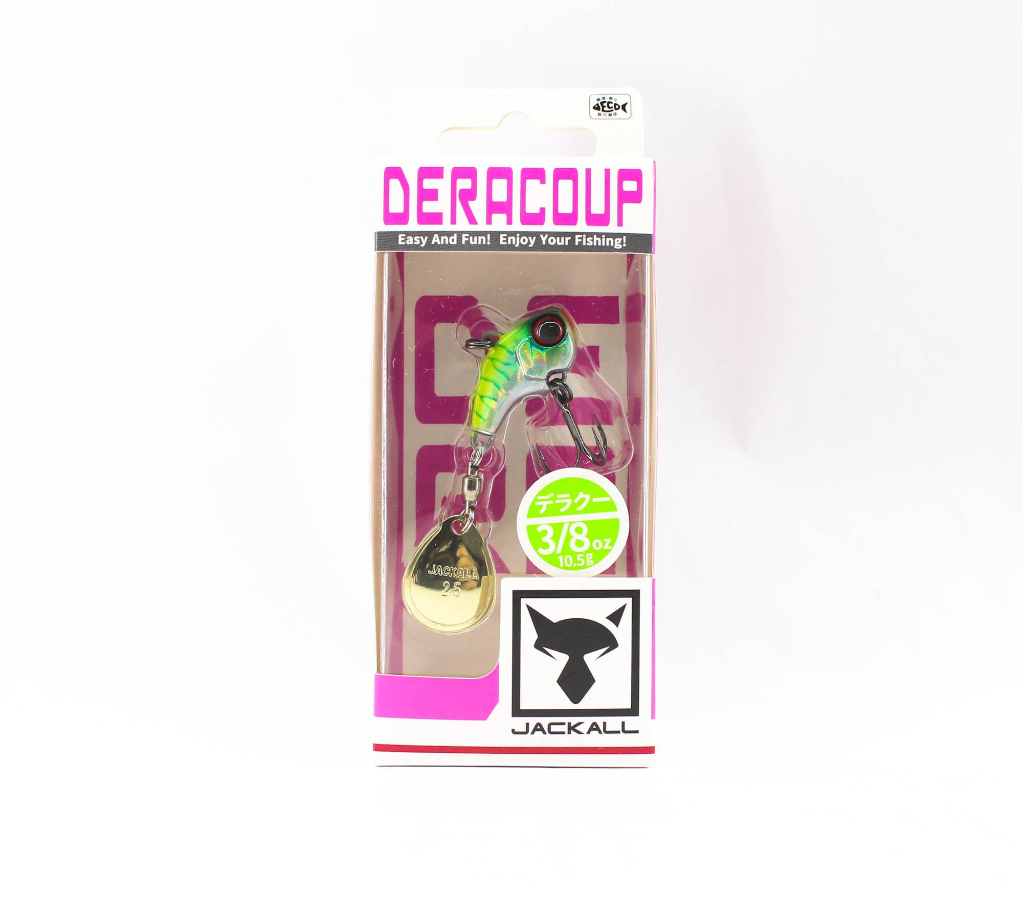 Jackall Deracoup 3/8 унции Тонущая приманка с вращающимся хвостом HL Chart Back Tiger (2932)
Jackall Deracoup 3/8 унции Тонущая приманка с вращающимся хвостом HL Chart Back Tiger (2932)