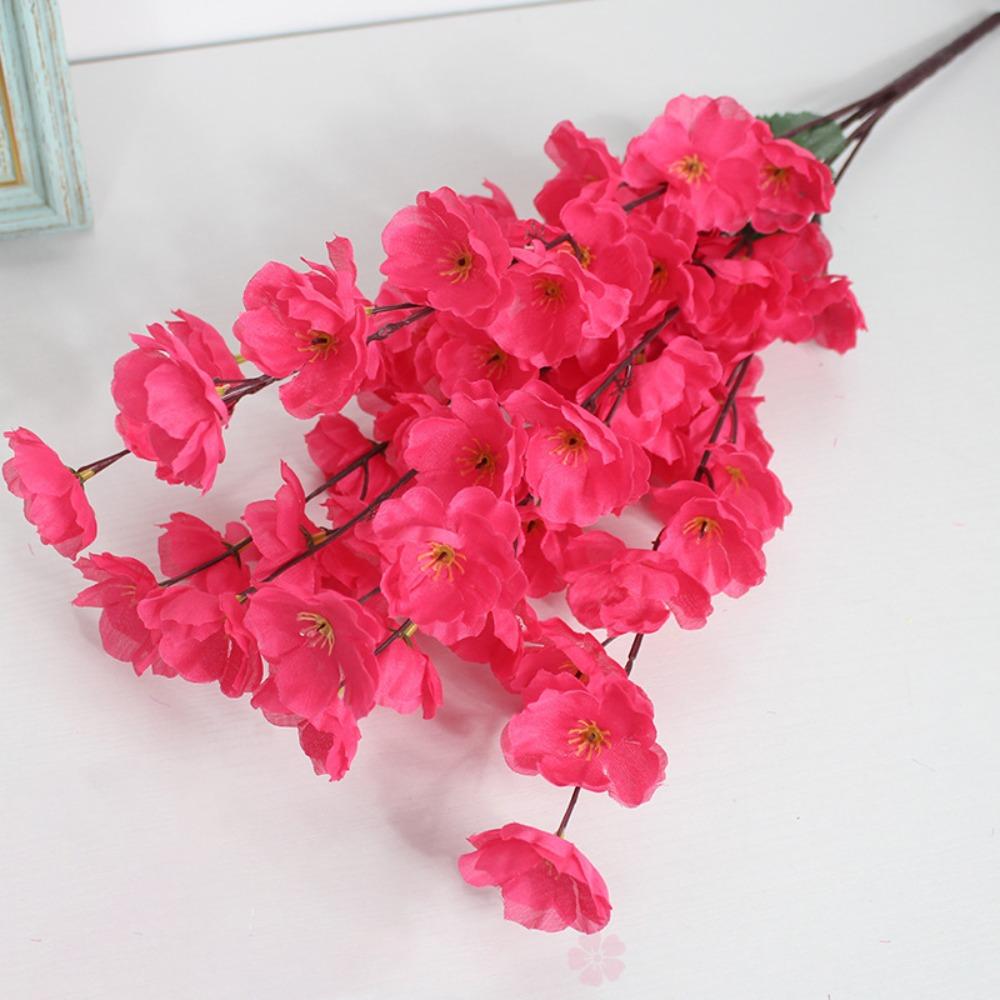 7 Branches Artificial Cherry Blossom Flowers 55cm Floral Arrangement Lifelike Peach Blossom Vase Filler Wedding Party Bouquet розы красного
7 Branches Artificial Cherry Blossom Flowers 55cm Floral Arrangement Lifelike Peach Blossom Vase Filler Wedding Party Bouquet розы красного