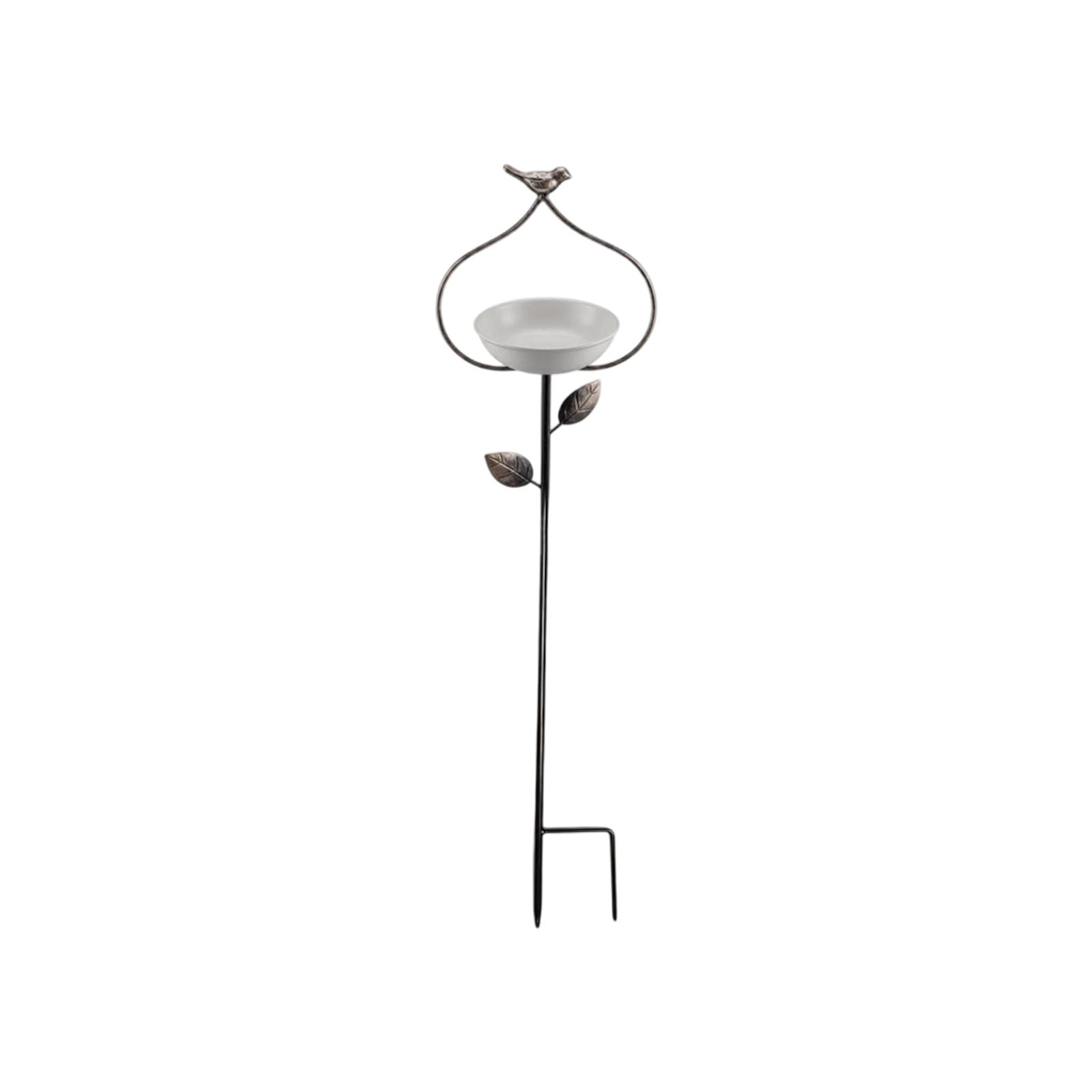 Outdoor Courtyard Iron Bird Feeder, Water Feeder Can Be Used As Garden Plugin Decoration, Suitable For Outdoor Use One Size білий
Outdoor Courtyard Iron Bird Feeder, Water Feeder Can Be Used As Garden Plugin Decoration, Suitable For Outdoor Use One Size білий