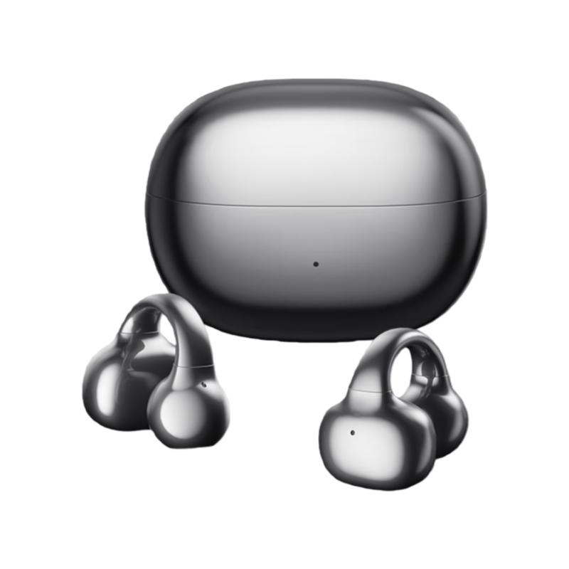 Viken Bone Conduction Bluetooth Headphones, Clip-On Concept, Wireless Open-Style, Ultra-Long Battery Life, Non-In Ear-Hook, Black чорний
Viken Bone Conduction Bluetooth Headphones, Clip-On Concept, Wireless Open-Style, Ultra-Long Battery Life, Non-In Ear-Hook, Black чорний