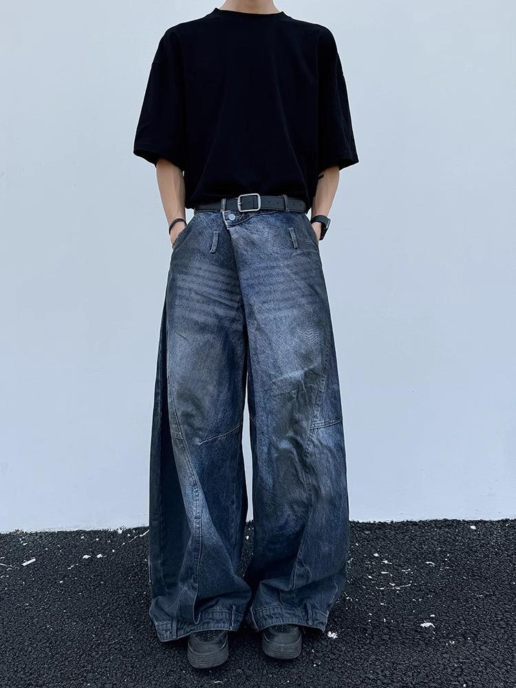 JYL Men s Straight Jeans Street Cleanfit Washed Autumn New Reverse Waist Wide-Leg Denim 3XL банан кольором манія
JYL Men s Straight Jeans Street Cleanfit Washed Autumn New Reverse Waist Wide-Leg Denim 3XL банан кольором манія