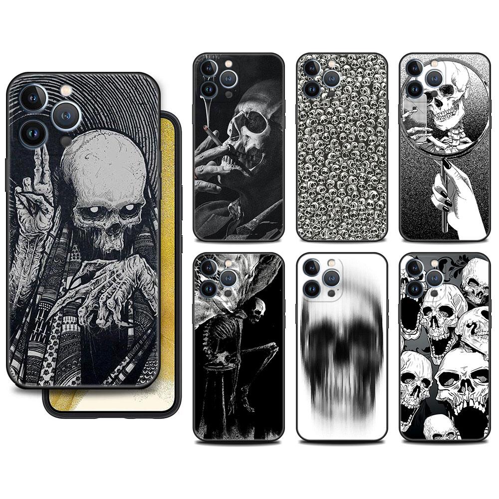 Чехол Funda для Apple iPhone 14 11 13 7 12 Pro 7 XR XS Max 8 Plus 6 14Pro 13Mini, черный мягкий чехол для телефона, модный чехол с черепом iPhone 14 Pro Max
Чехол Funda для Apple iPhone 14 11 13 7 12 Pro 7 XR XS Max 8 Plus 6 14Pro 13Mini, черный мягкий чехол для телефона, модный чехол с черепом iPhone 14 Pro Max