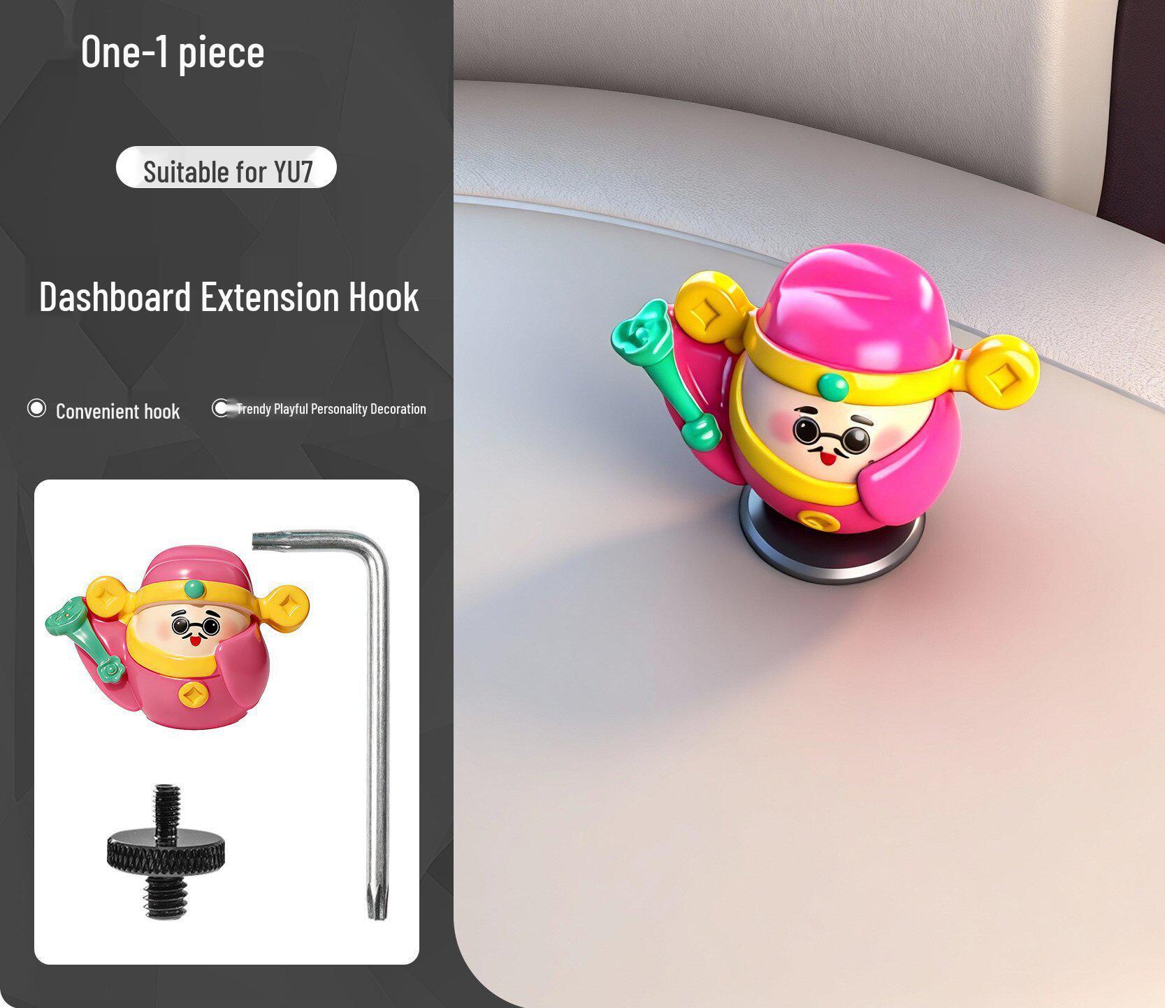 Xiaomi YU7/SU7 Dashboard Mushroom Head Hook Multifunctional Doll Ornament
Xiaomi YU7/SU7 Dashboard Mushroom Head Hook Multifunctional Doll Ornament