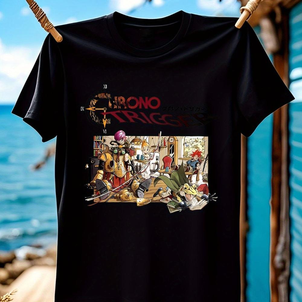 Men S Chrono Trigger Retro Gaming T-Shirt Classic Character Art 90S Nostalgic RPG ShirtA Must-Have Men s T-shirts for Summer 5XL різнокольоровий
Men S Chrono Trigger Retro Gaming T-Shirt Classic Character Art 90S Nostalgic RPG ShirtA Must-Have Men s T-shirts for Summer 5XL різнокольоровий