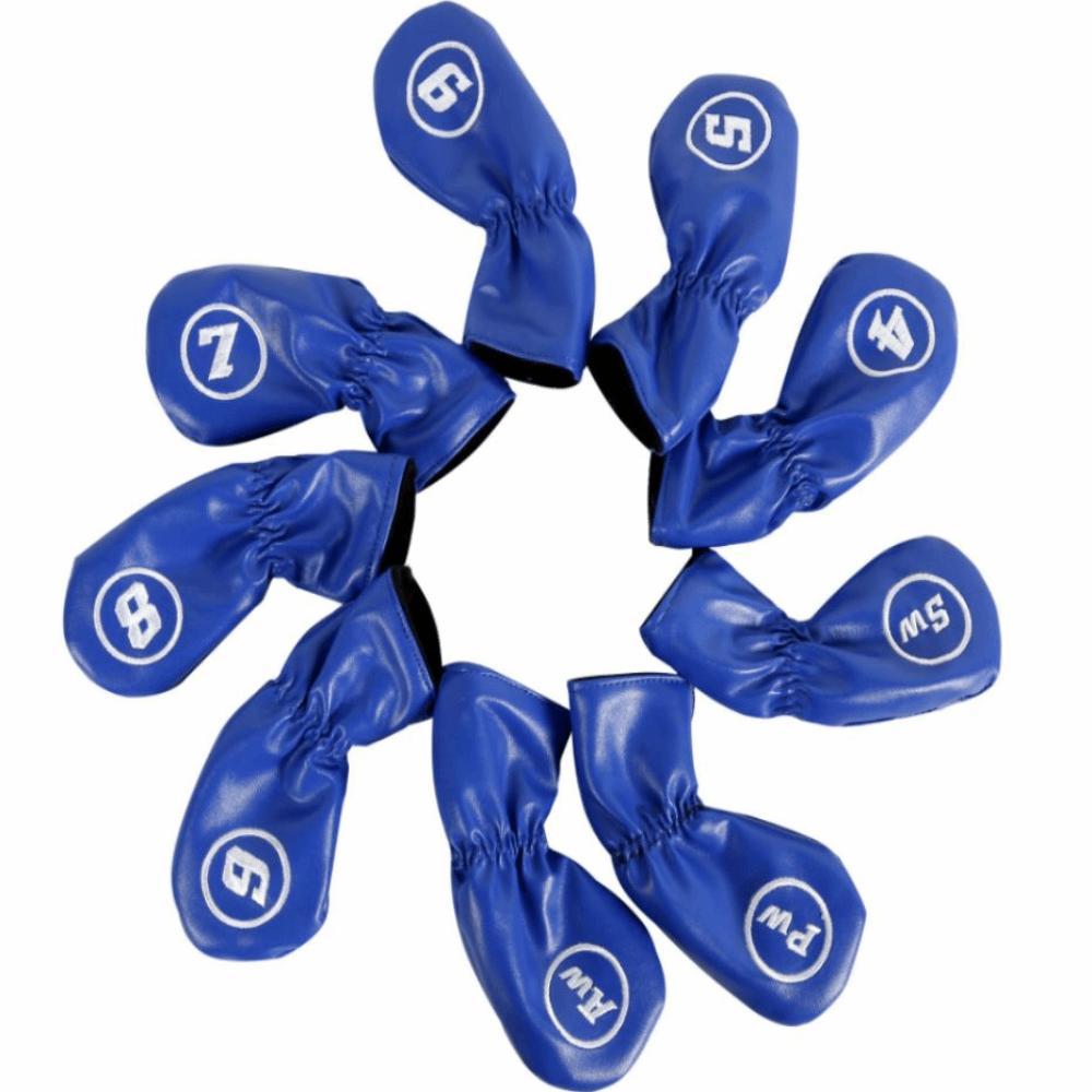 9pcs Plush Lining Golf Iron Head Covers Waterproof Iron Headcovers Daily Golf Training синий
9pcs Plush Lining Golf Iron Head Covers Waterproof Iron Headcovers Daily Golf Training синий