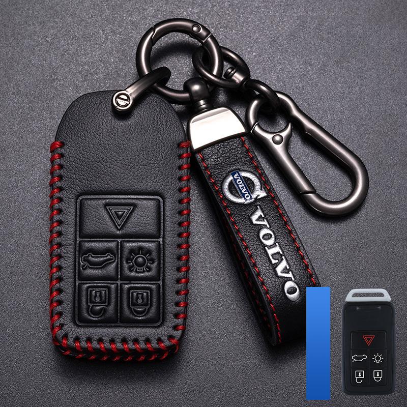 Leather Car Key Remote Cover Full Case For Volvo S60 S80 V60 XC60 XC70 S60L V40 XC90 Auto Keychain Protection Accessories Ring
Leather Car Key Remote Cover Full Case For Volvo S60 S80 V60 XC60 XC70 S60L V40 XC90 Auto Keychain Protection Accessories Ring