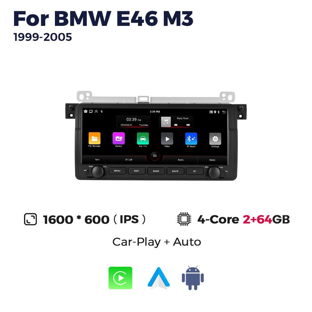 Android 15 10.26inch Car Radio Stereo for BMW E46 M3 318 320 325 330 335 1998-2006 Wireless Carplay AUTO Multimedia Player Audio
Android 15 10.26inch Car Radio Stereo for BMW E46 M3 318 320 325 330 335 1998-2006 Wireless Carplay AUTO Multimedia Player Audio