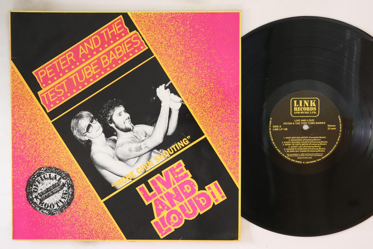 LP Record PETER & THE TEST TUBE BABIES - Live And Loud !! LINKLP108 Link Records 1989 UK Rock Used
LP Record PETER & THE TEST TUBE BABIES - Live And Loud !! LINKLP108 Link Records 1989 UK Rock Used