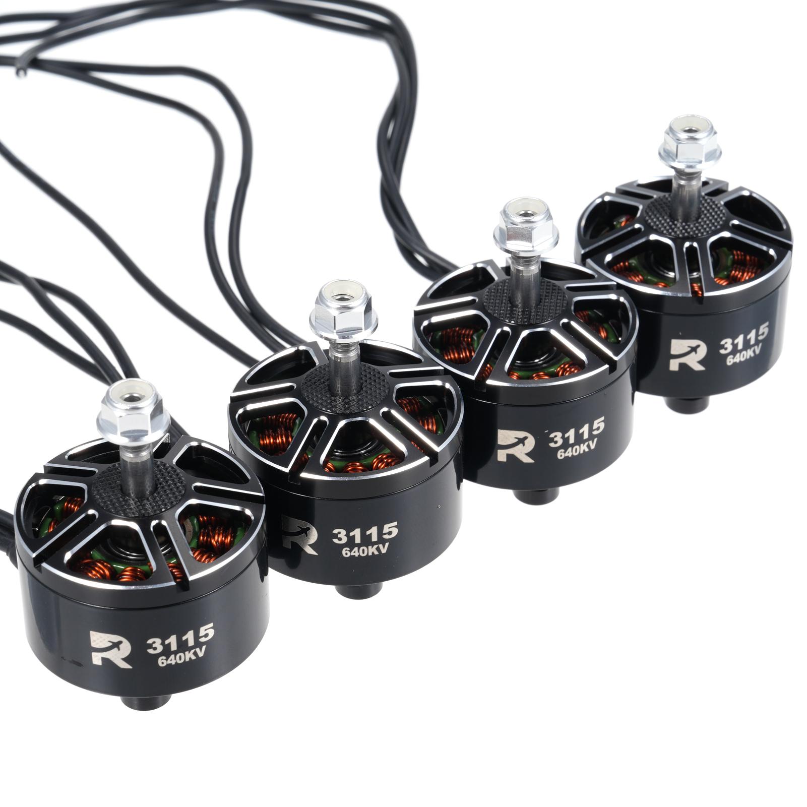 4PCS 3115 640KV 3-6S безщітковий двигун для дистанційного керування Multirotor Заміна для X-Class FPV 900
4PCS 3115 640KV 3-6S безщітковий двигун для дистанційного керування Multirotor Заміна для X-Class FPV 900