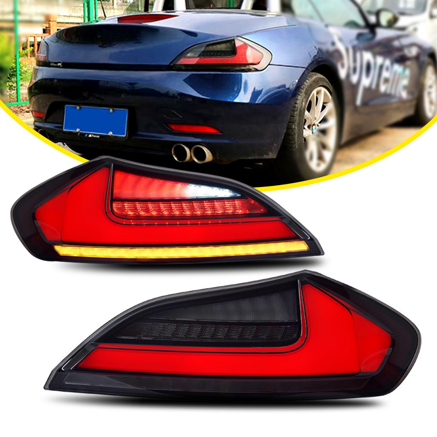 HCMOTIONZ LED Flowing Turn Signal Tail Light for BMW Z4 E89 (2009-2016) White Guide with Blue Accent
HCMOTIONZ LED Flowing Turn Signal Tail Light for BMW Z4 E89 (2009-2016) White Guide with Blue Accent