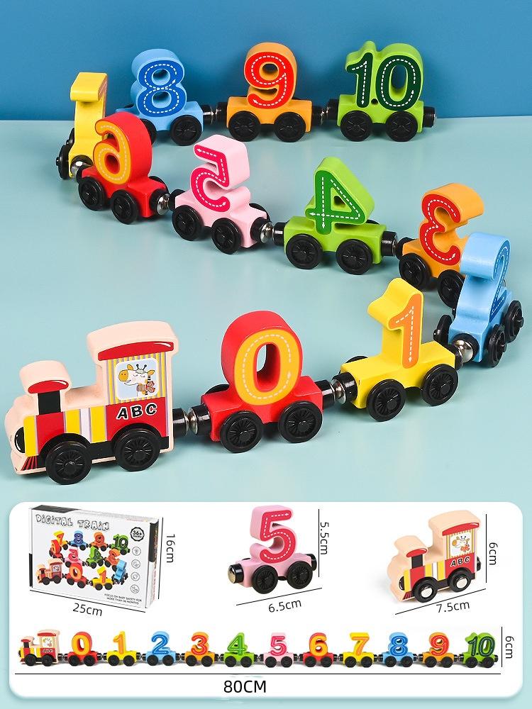 Toys Educational Toys Montessori Wooden Train Toy Early Cognition Alphabet Magnetic Number Train Set for Toddlers Math
Toys Educational Toys Montessori Wooden Train Toy Early Cognition Alphabet Magnetic Number Train Set for Toddlers Math