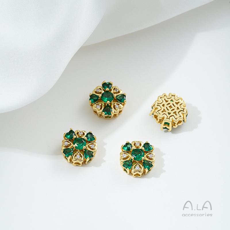 Намистини-роздільники з цирконію у формі метелика, конюшини, квітки сакури, наповнені 14-каратним золотом, для DIY перлинних прикрас
Намистини-роздільники з цирконію у формі метелика, конюшини, квітки сакури, наповнені 14-каратним золотом, для DIY перлинних прикрас