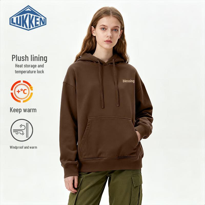 LUKKEN Женская плюшевая толстовка с капюшоном, утолщенная, с золотой лошадью на удачу S
LUKKEN Женская плюшевая толстовка с капюшоном, утолщенная, с золотой лошадью на удачу S