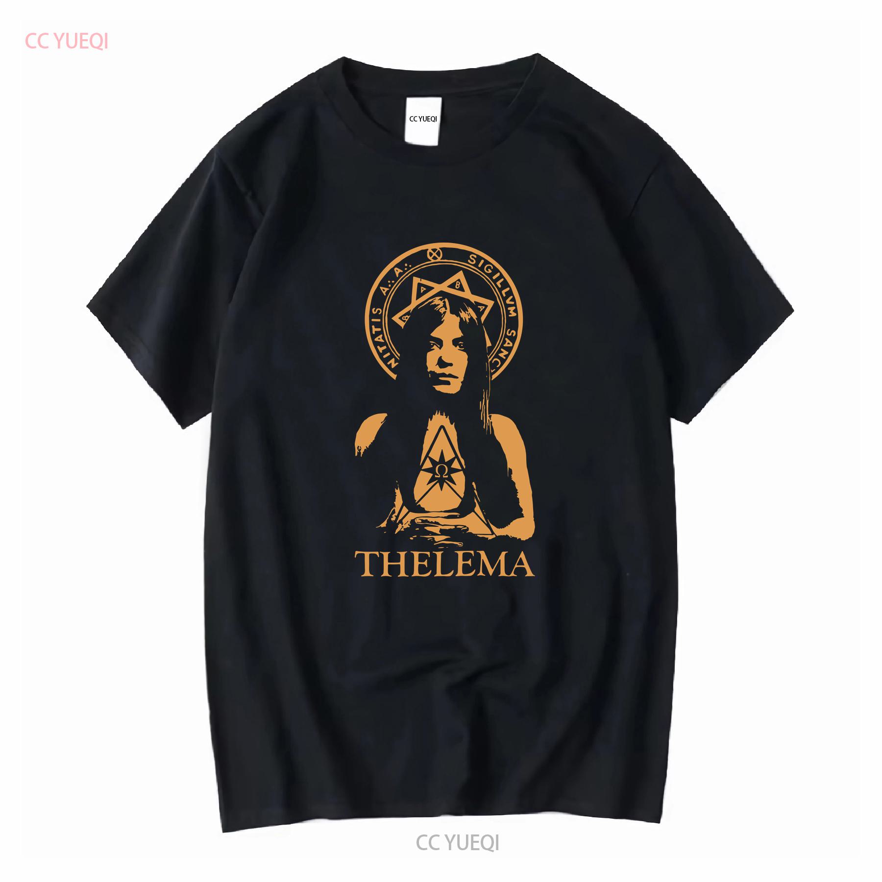 Leila Waddell Aleister Crowley thelema T SHIRT long or short sleeves vintage Washed Slightly Top For Everyday Wear Stretched 4XL
Leila Waddell Aleister Crowley thelema T SHIRT long or short sleeves vintage Washed Slightly Top For Everyday Wear Stretched 4XL