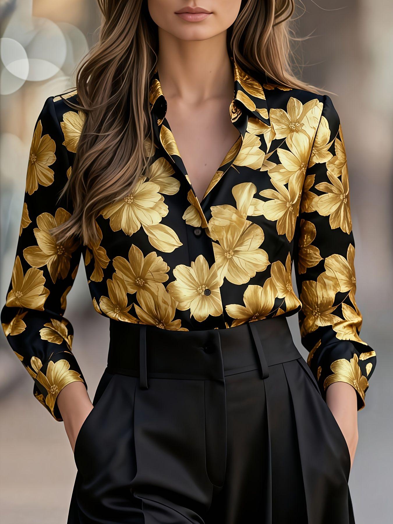Fashionable women s printed shirt, Suitable for daily wear as well as for dates. 2XL
Fashionable women s printed shirt, Suitable for daily wear as well as for dates. 2XL