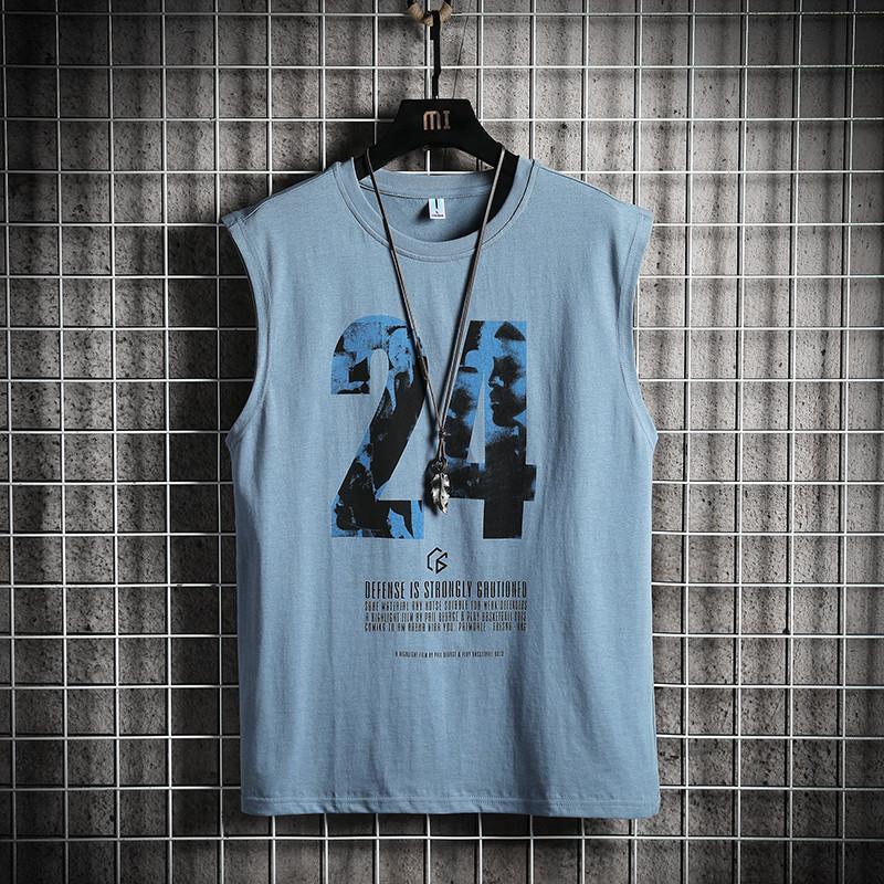 Summer Men s Casual Sports Vest Loose Trend Sleeveless T-shirt Clothes Undershirt Vest Bottoming Shirt KTB 3XL синій
Summer Men s Casual Sports Vest Loose Trend Sleeveless T-shirt Clothes Undershirt Vest Bottoming Shirt KTB 3XL синій