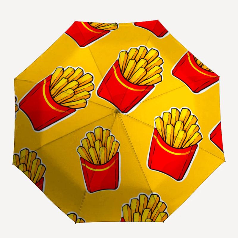 1pc French Fries, Fast Food Automatic Open/Close Umbrella - Compact Travel Umbrella with 8-Rib Durable Frame, Lightweight & Portable Design z49
1pc French Fries, Fast Food Automatic Open/Close Umbrella - Compact Travel Umbrella with 8-Rib Durable Frame, Lightweight & Portable Design z49