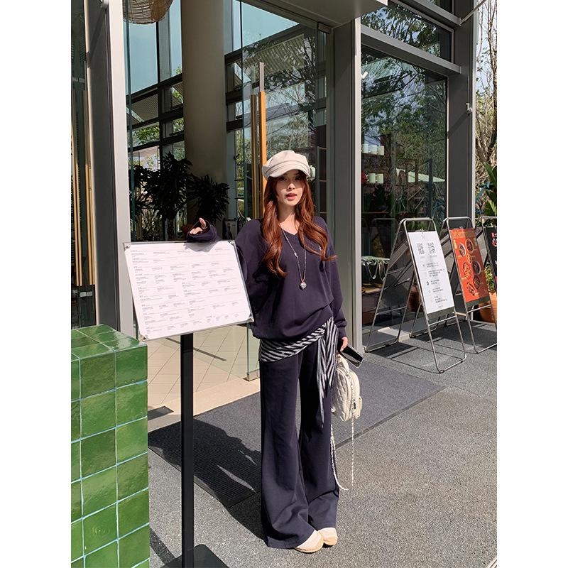 Mishang Spring Korean Women s Casual Set: Hoodie & Micro-flare Pants Two-Piece (Style 182027) Small королевский синий
Mishang Spring Korean Women s Casual Set: Hoodie & Micro-flare Pants Two-Piece (Style 182027) Small королевский синий