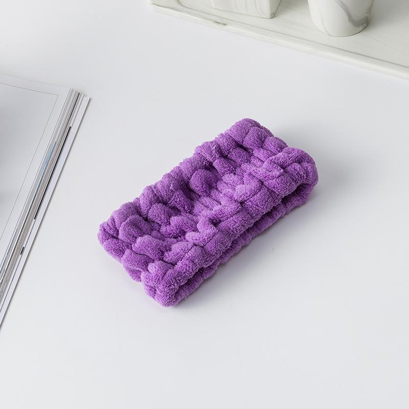 Coral Fleece Non-Slip Headband for Face Washing - High Elastic for Women and Students
Coral Fleece Non-Slip Headband for Face Washing - High Elastic for Women and Students