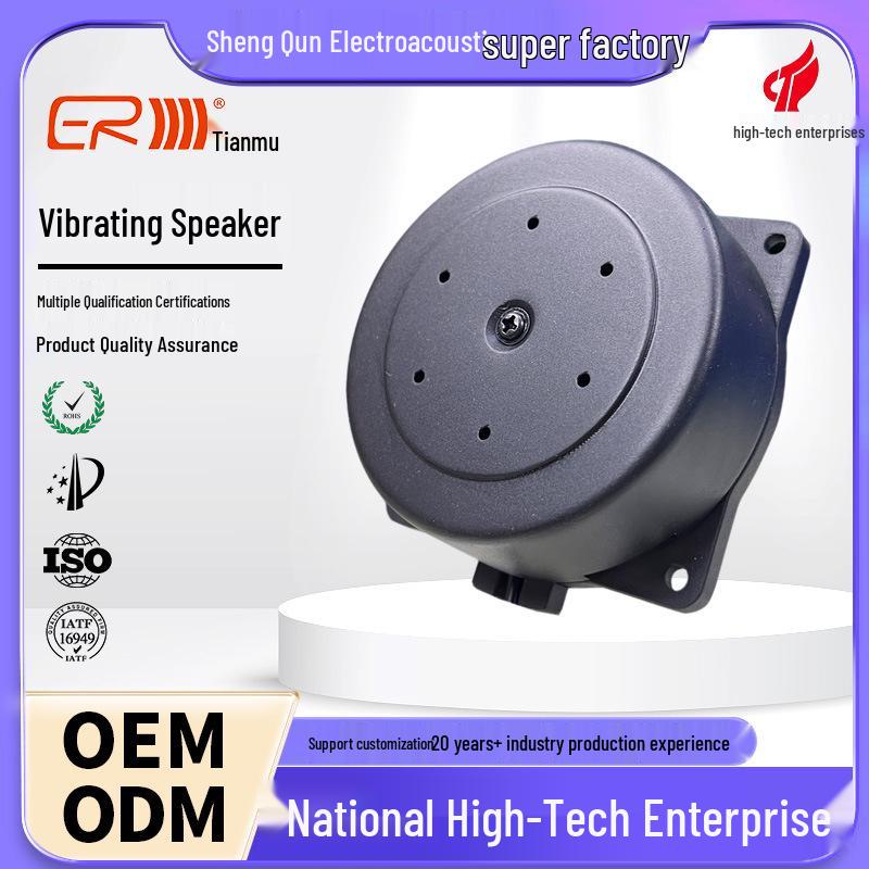 10W 4 Ohm Vibration Speaker for Gaming Chairs and Massage Mattresses
10W 4 Ohm Vibration Speaker for Gaming Chairs and Massage Mattresses
