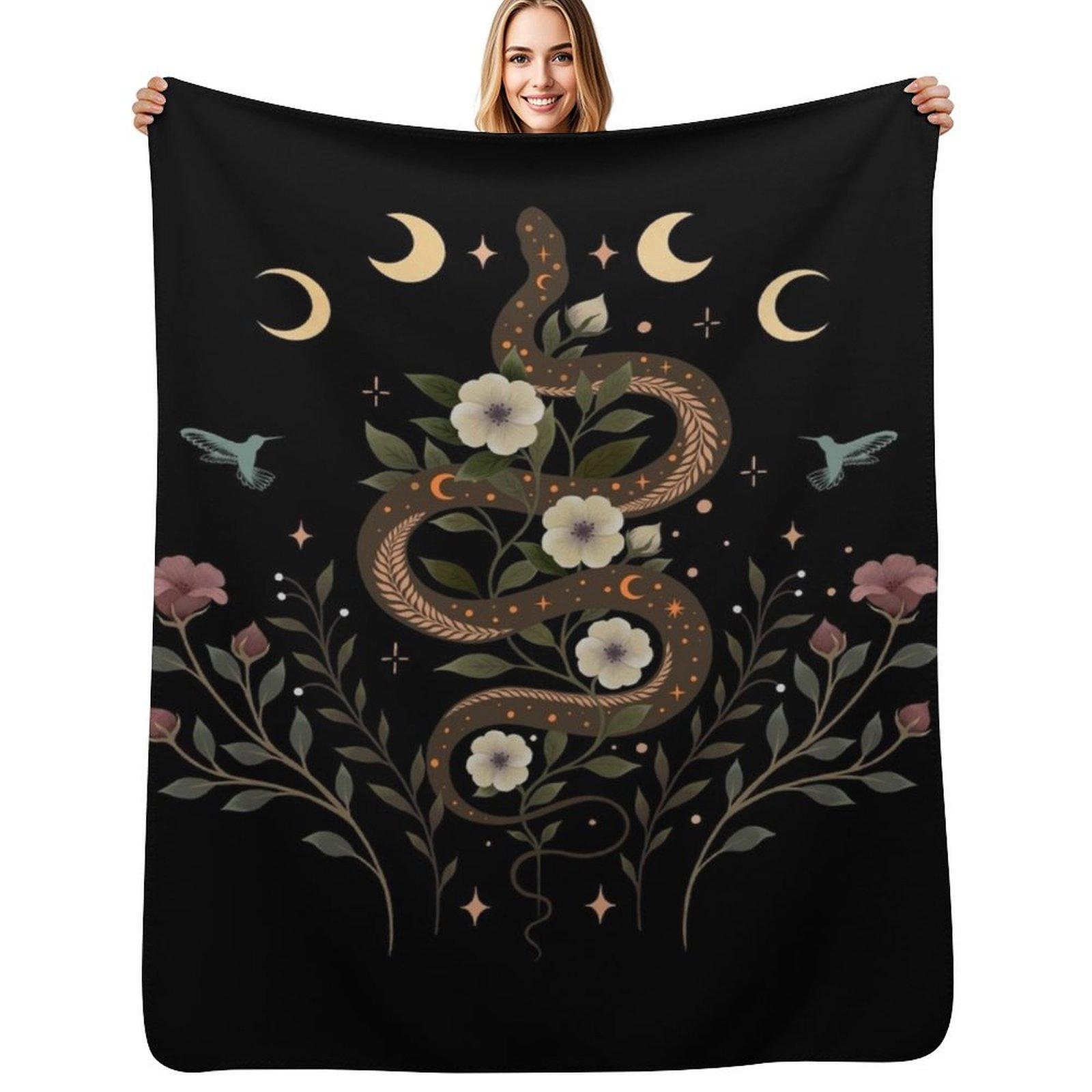 Serpent SpellColour Throw Blanket Fluffy Cozy Throw Blanket for Home Decor 102x76cm(40x30in)
Serpent SpellColour Throw Blanket Fluffy Cozy Throw Blanket for Home Decor 102x76cm(40x30in)