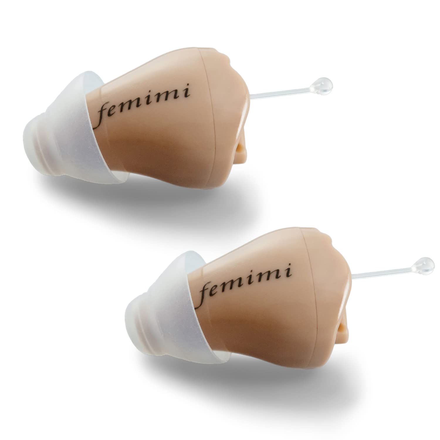 OTOMS femimi VR-L50 In-the-Ear Digital Hearing Amplifier, Compatible with Both Ears, Battery-Operated, Up to 165 Hours of Battery Life, Set of 2
OTOMS femimi VR-L50 In-the-Ear Digital Hearing Amplifier, Compatible with Both Ears, Battery-Operated, Up to 165 Hours of Battery Life, Set of 2