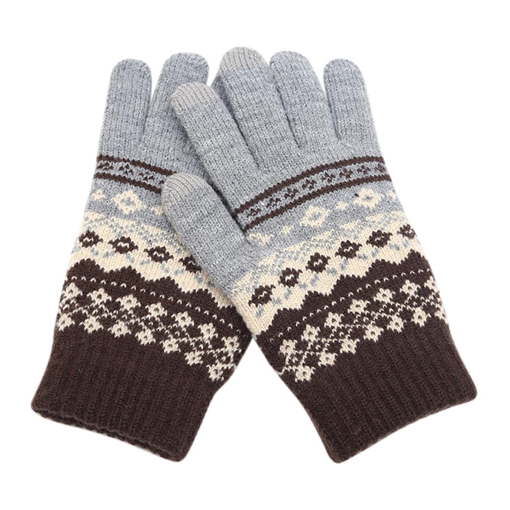 Stylisn Winter Plush Knitted Gloves Warm Thicken Touch Screen Telefingers Mittens for Outdoor gray One size#1
Stylisn Winter Plush Knitted Gloves Warm Thicken Touch Screen Telefingers Mittens for Outdoor gray One size#1