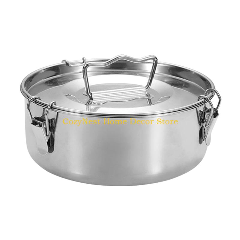 92MF 304 Cake Flan Pan With Secure Locking Lid For Baking And Steaming
92MF 304 Cake Flan Pan With Secure Locking Lid For Baking And Steaming