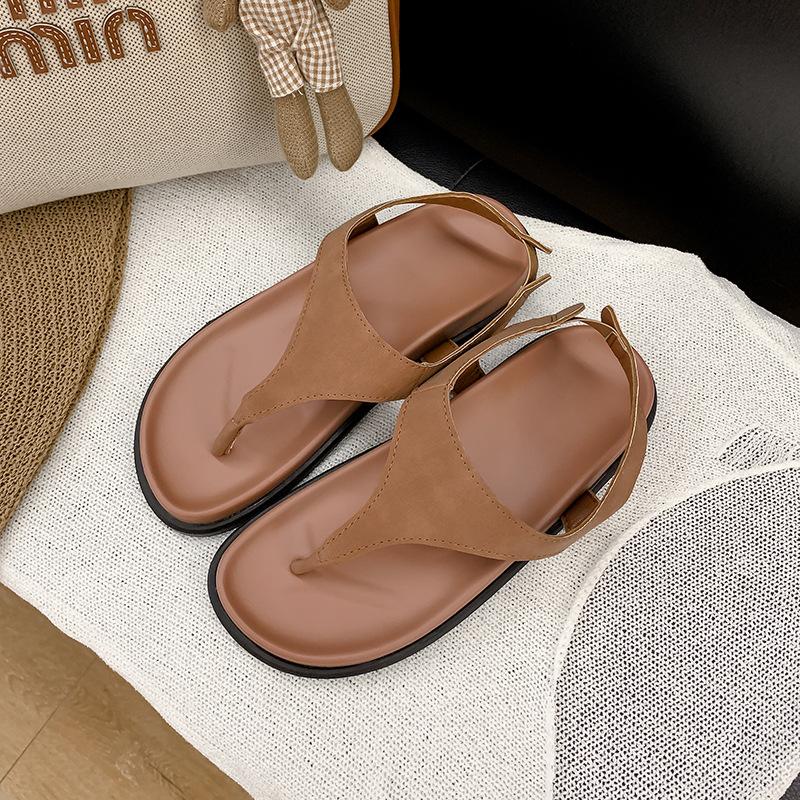 Виноградная мать того же стиля, минималистичные шлепанцы с ретро-носком на плоской подошве, нишевые сандалии в римском стиле для женщин 40
Виноградная мать того же стиля, минималистичные шлепанцы с ретро-носком на плоской подошве, нишевые сандалии в римском стиле для женщин 40