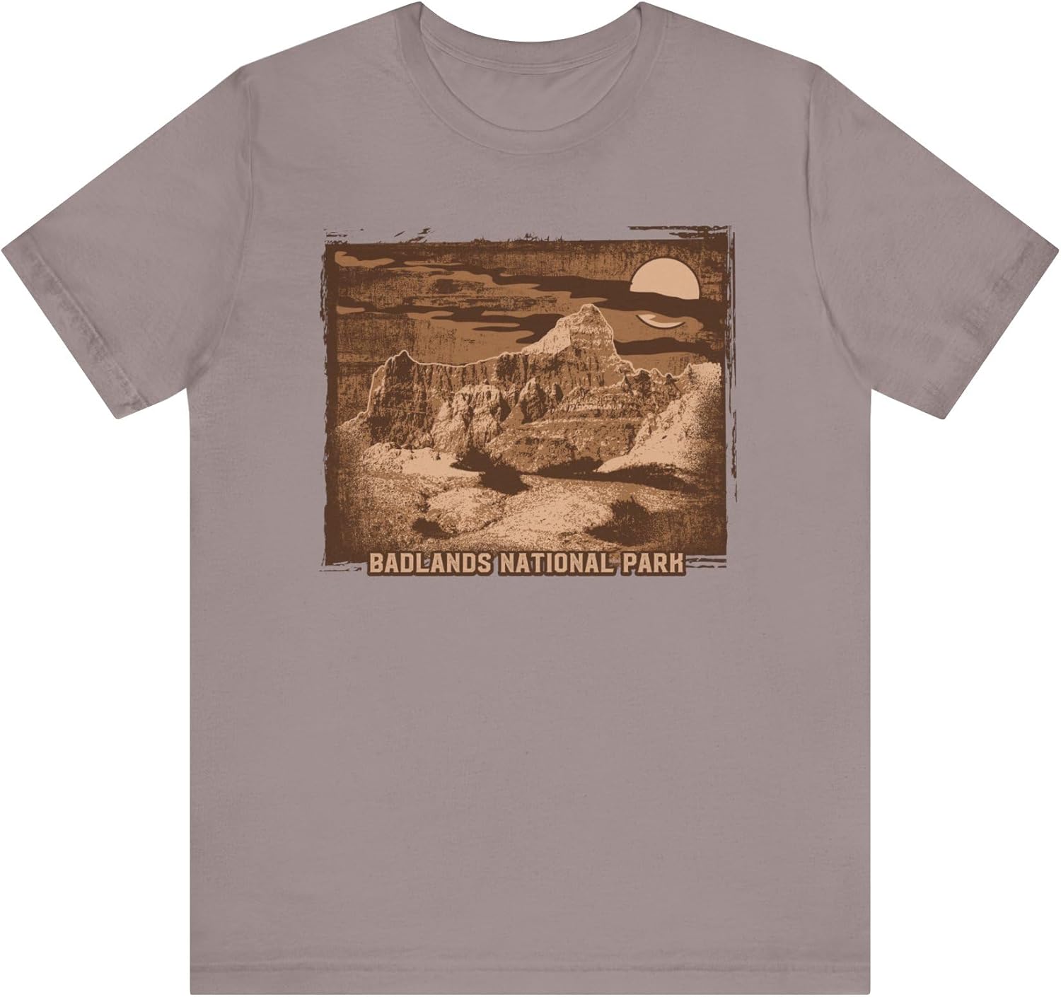 Badlands Retro Poster Graphic Design Tee, Badlands Shirt, Vintage Tees, Art Design T-Shirt, Graphic Tee, Retro Art Shirts Pebble Brown 5XL різнокольоровий
Badlands Retro Poster Graphic Design Tee, Badlands Shirt, Vintage Tees, Art Design T-Shirt, Graphic Tee, Retro Art Shirts Pebble Brown 5XL різнокольоровий