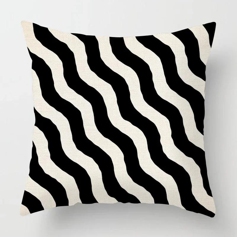 Geometric Black Pillow Cover 50*50 Living Room Sofa Decoration Cushion Cover 40*40 Solid Color Linen Cushion Cover Home Decor 12x12Inch
Geometric Black Pillow Cover 50*50 Living Room Sofa Decoration Cushion Cover 40*40 Solid Color Linen Cushion Cover Home Decor 12x12Inch