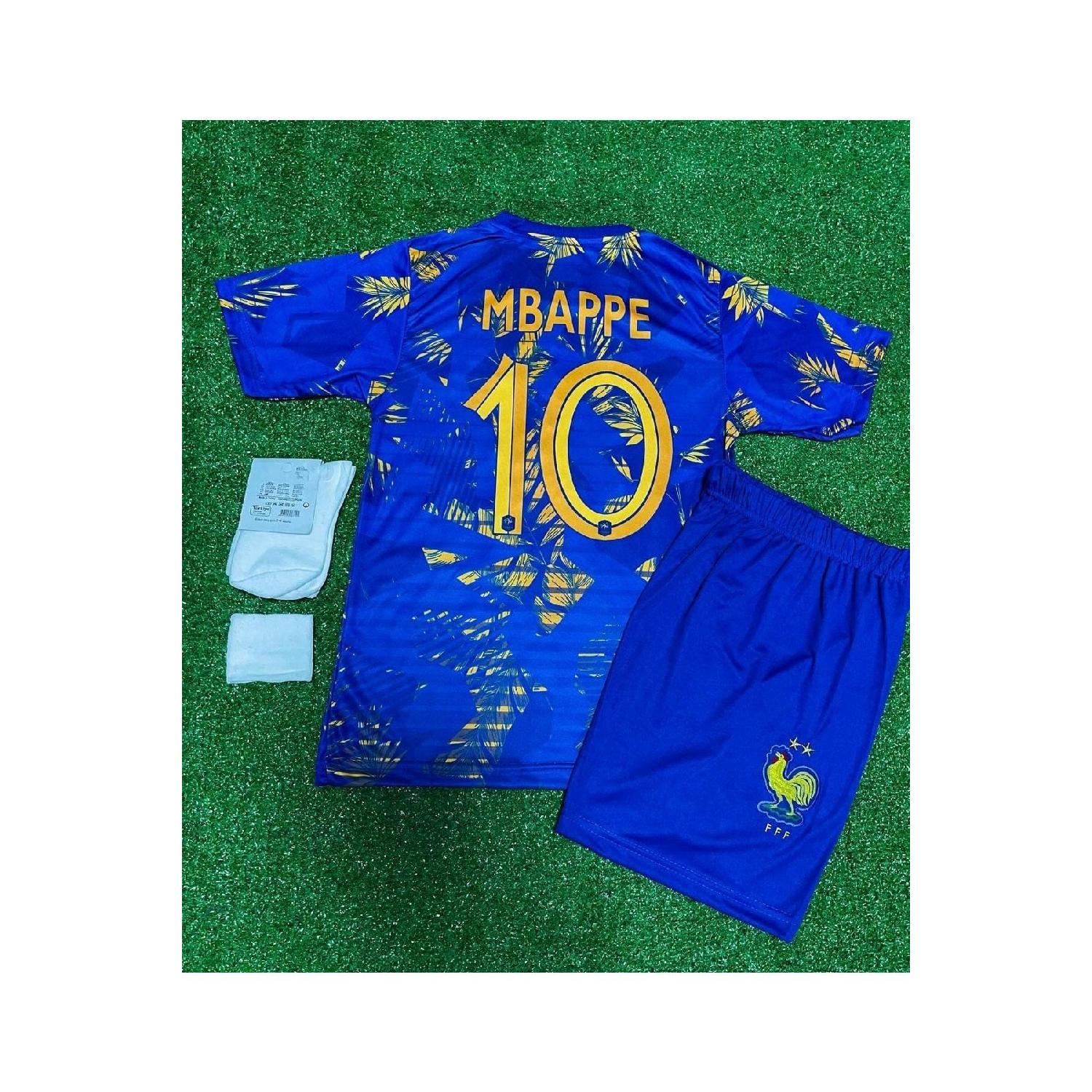 Франция, новый сезон, комплект из 4 детских трикотажных изделий Special Concept Kylian Mbappe (концепция) 5-6 Yaş белый
Франция, новый сезон, комплект из 4 детских трикотажных изделий Special Concept Kylian Mbappe (концепция) 5-6 Yaş белый