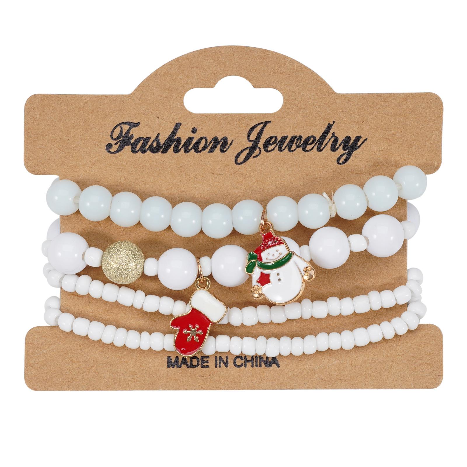 JYL TS Bracelet Elastic Christmas Snowflake Deer Invokes Festive Blessings White 4 strips/card popstar
JYL TS Bracelet Elastic Christmas Snowflake Deer Invokes Festive Blessings White 4 strips/card popstar
