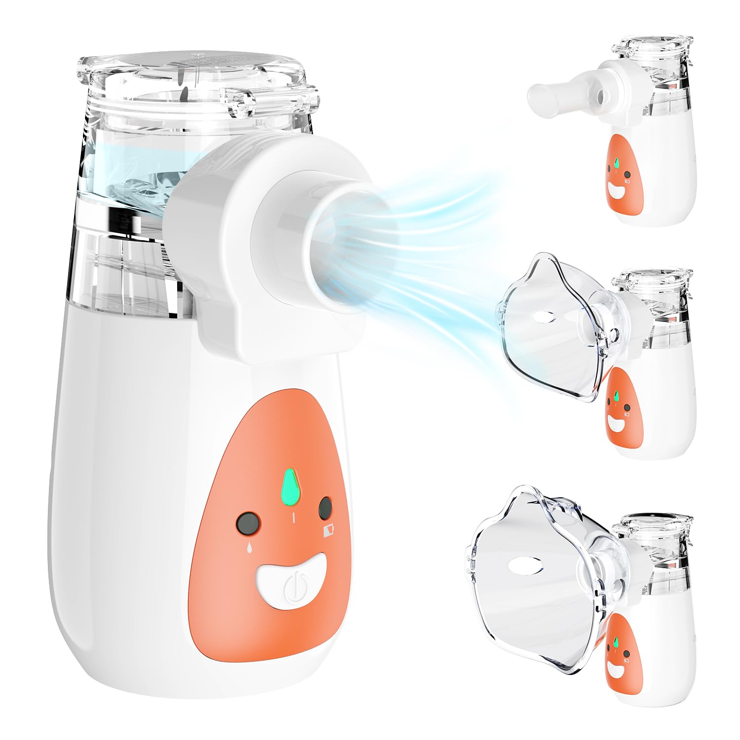 Ингалятор Mediken Inhaler Nebulizer перезаряжаемый Ультразвуковой сетчатый тип Литий-ионный аккумулятор Мощный распылитель Режим очистки Тихий Компактный Легкий В комплекте 
Ингалятор Mediken Inhaler Nebulizer перезаряжаемый Ультразвуковой сетчатый тип Литий-ионный аккумулятор Мощный распылитель Режим очистки Тихий Компактный Легкий В комплекте