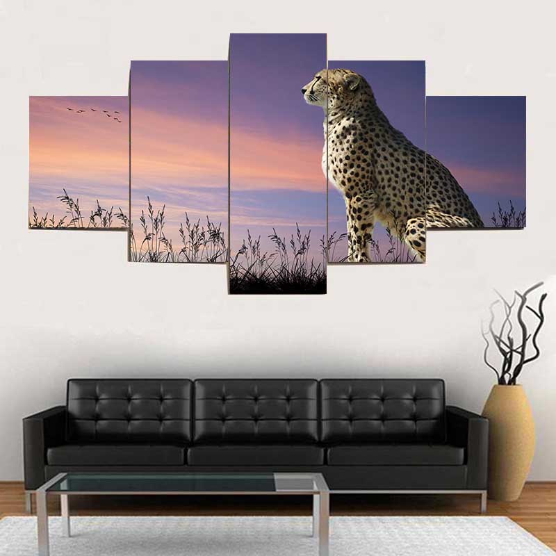 5 Panel Print Landscape Lion Abstract Oil Painting on Canvas Animal Modern Modular Wall Picture Poster for Living Room Cuadros 20X35 20X45 20X55CM
5 Panel Print Landscape Lion Abstract Oil Painting on Canvas Animal Modern Modular Wall Picture Poster for Living Room Cuadros 20X35 20X45 20X55CM