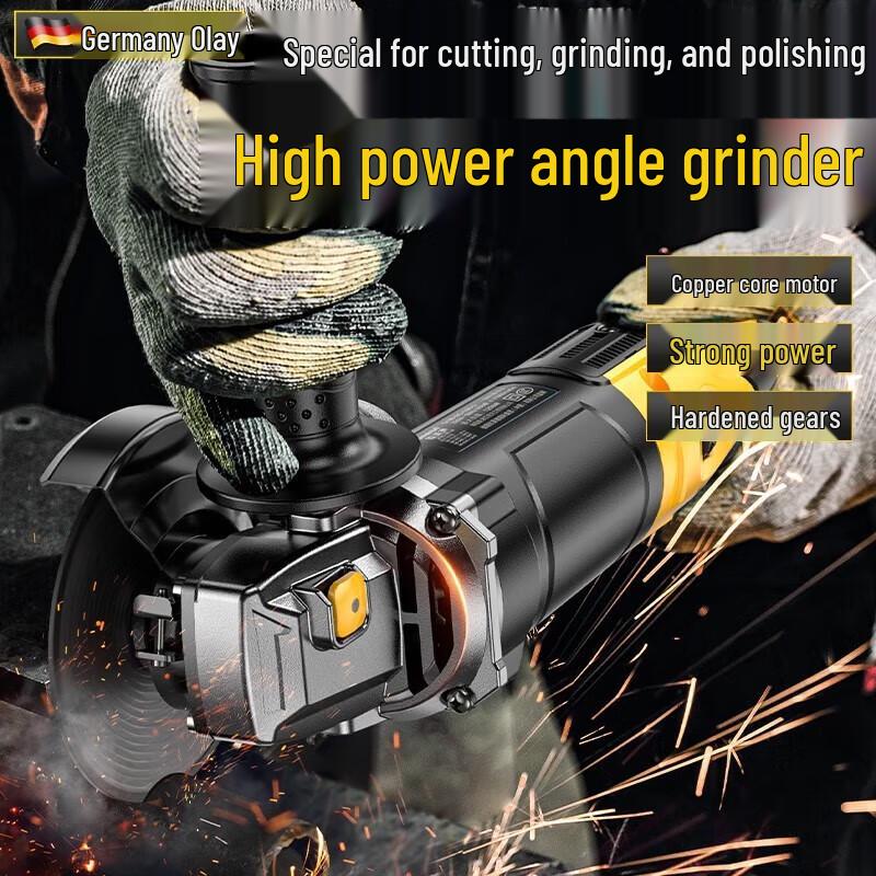 Oulai De Multifunctional Angle Grinder CN plug (adapter included)
Oulai De Multifunctional Angle Grinder CN plug (adapter included)
