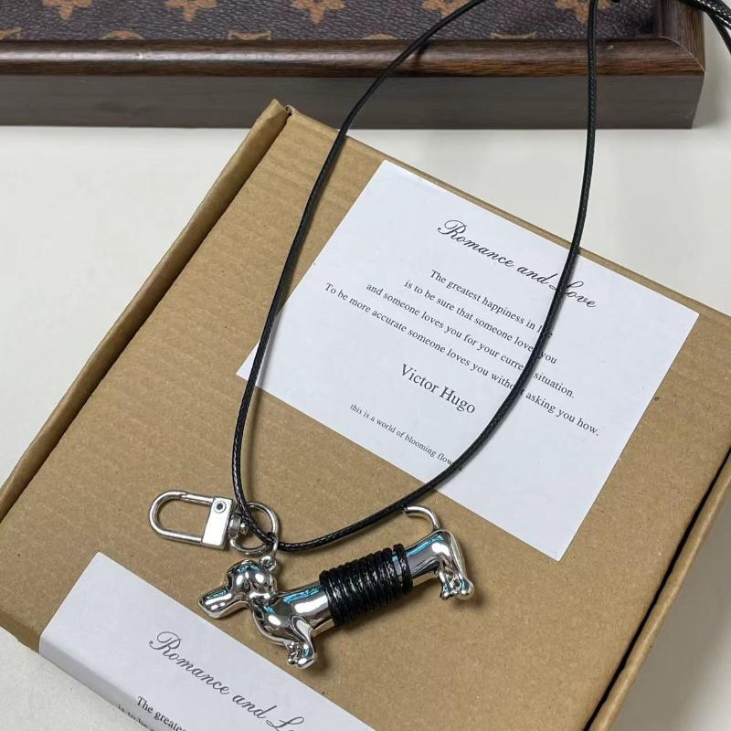 Premium Personality Silver Sausage Dog Pendant Necklace For Women Long Beads Sweater Chain Jewelry Accessories Gifts
Premium Personality Silver Sausage Dog Pendant Necklace For Women Long Beads Sweater Chain Jewelry Accessories Gifts