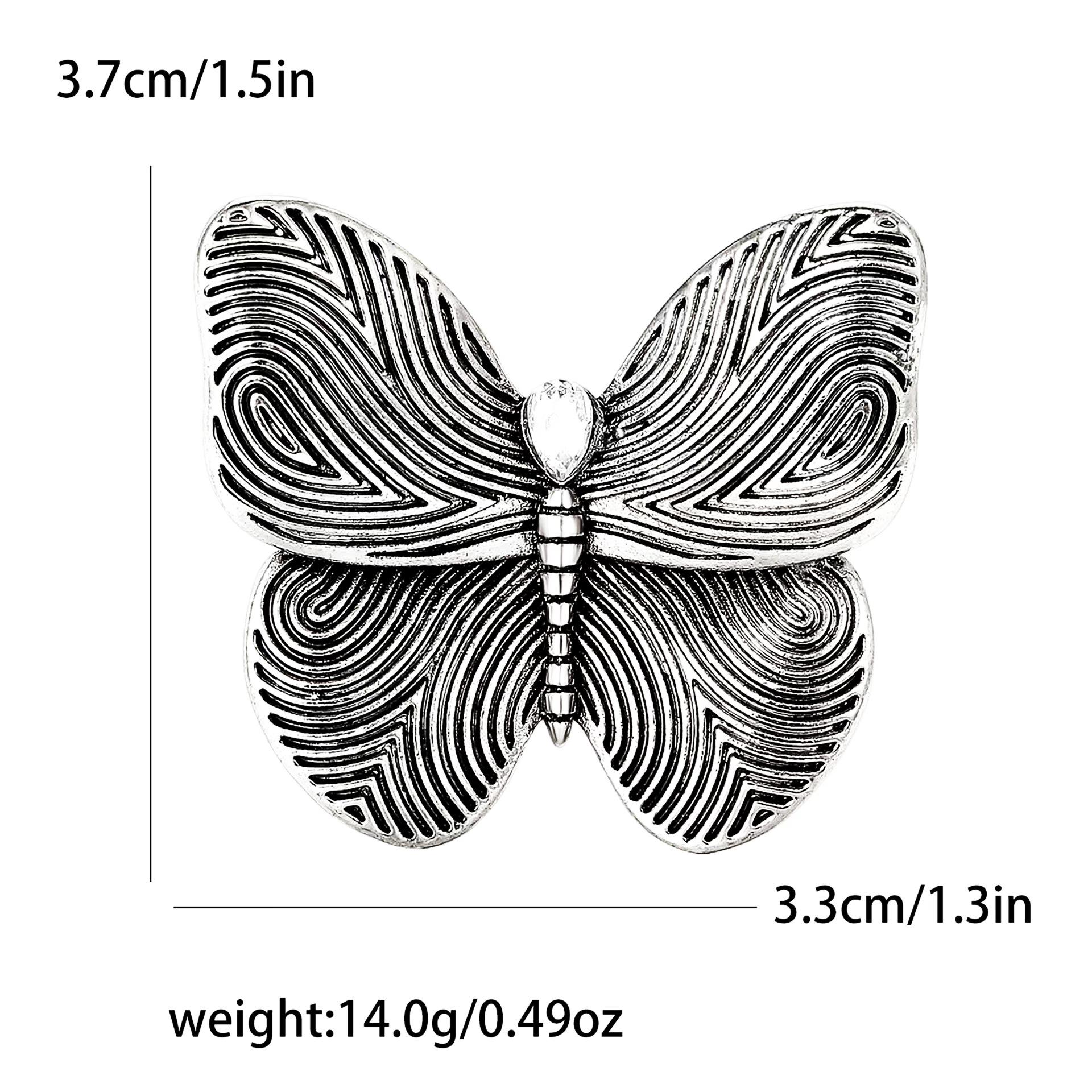 Креативна ретро метелик, брошка, жіноча особистість, універсальний корсаж із комахами, нішовий дизайн, розумна шпилька, прості аксесуари для костюма
Креативна ретро метелик, брошка, жіноча особистість, універсальний корсаж із комахами, нішовий дизайн, розумна шпилька, прості аксесуари для костюма
