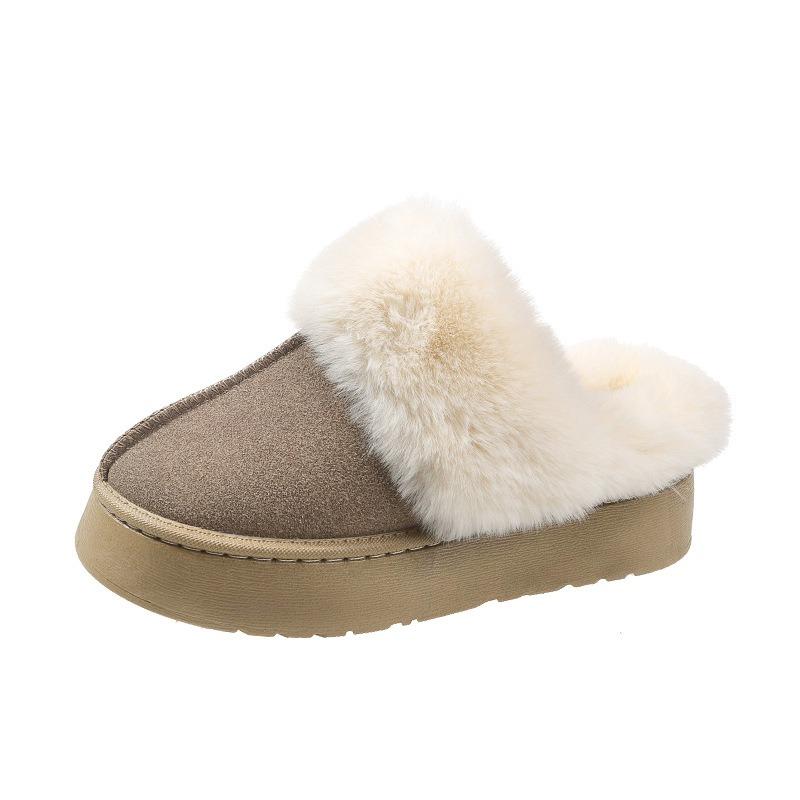 Winter new bag head thick bottom fluffy slippers women wear half drag snow muffin warm cotton drag women 41 хаки
Winter new bag head thick bottom fluffy slippers women wear half drag snow muffin warm cotton drag women 41 хаки