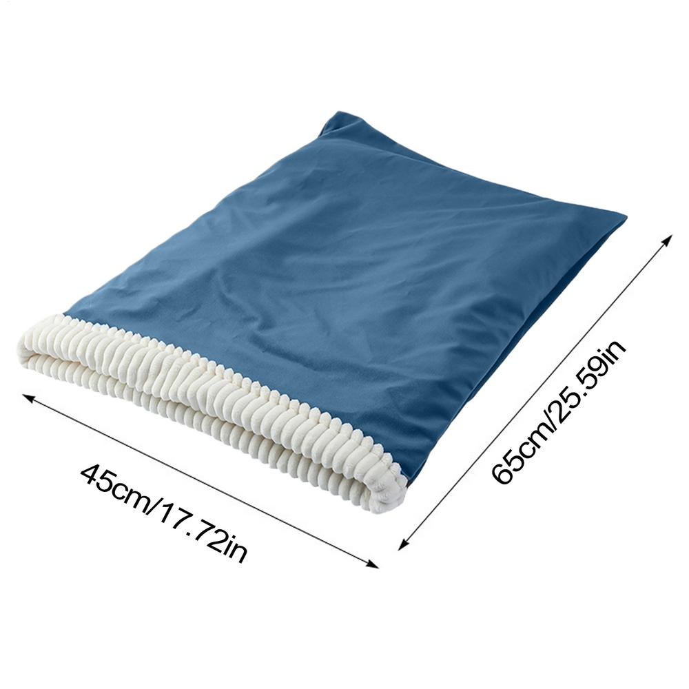 Cozy Plush Cat Sleeping Bag, Semi-enclosed Autumn & Winter Warm Pet Snuggle Sack Bed for Indoor & Travel, Cuddle Hiding Rest синій
Cozy Plush Cat Sleeping Bag, Semi-enclosed Autumn & Winter Warm Pet Snuggle Sack Bed for Indoor & Travel, Cuddle Hiding Rest синій