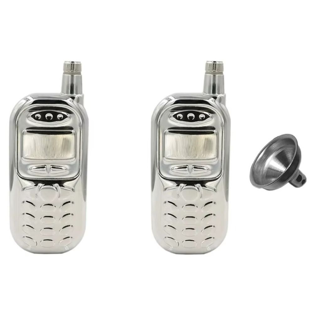 Фляжка для питья из нержавеющей стали 304 с дизайном мобильного телефона, фляжка в стиле ретро для виски 
Фляжка для питья из нержавеющей стали 304 с дизайном мобильного телефона, фляжка в стиле ретро для виски