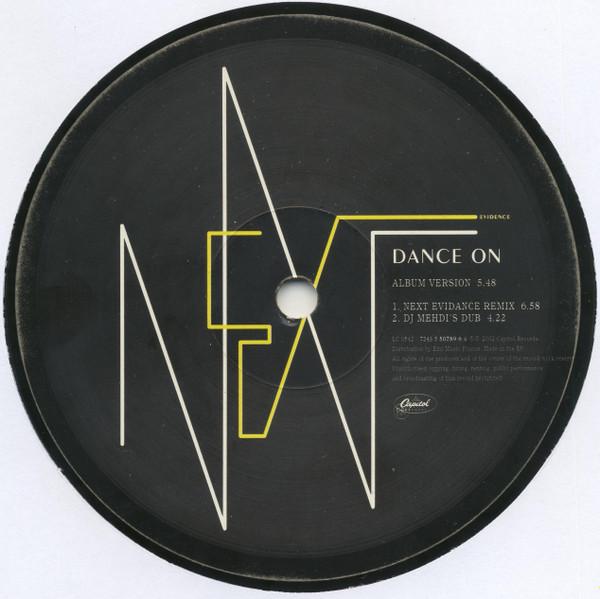 12inch Record NEXT EVIDENCE - Dance On 724355078964 Basic Recording 2002 US Dance & Electronica Used
12inch Record NEXT EVIDENCE - Dance On 724355078964 Basic Recording 2002 US Dance & Electronica Used