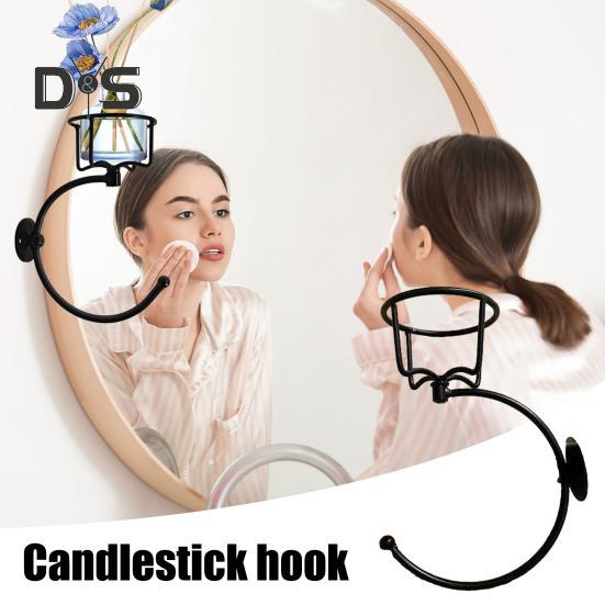 Retro Candle Towel Rack with Candlestick Hook Matt Black Hand Towel Holder Wall Mounted Heavy Duty Towel Ring чорний
Retro Candle Towel Rack with Candlestick Hook Matt Black Hand Towel Holder Wall Mounted Heavy Duty Towel Ring чорний