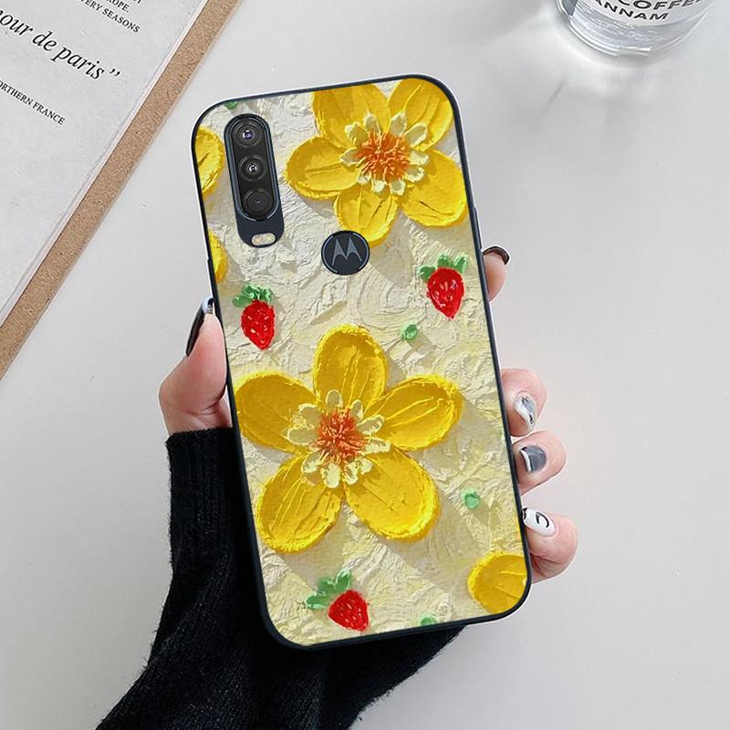 Для Motorola Moto One Action One Hyper Чохол Милий Мультяшний Квітковий Тонкий М який Силіконовий Чохол для Телефона Для Moto One Vision Funda Coque For Moto One Vision
Для Motorola Moto One Action One Hyper Чохол Милий Мультяшний Квітковий Тонкий М який Силіконовий Чохол для Телефона Для Moto One Vision Funda Coque For Moto One Vision