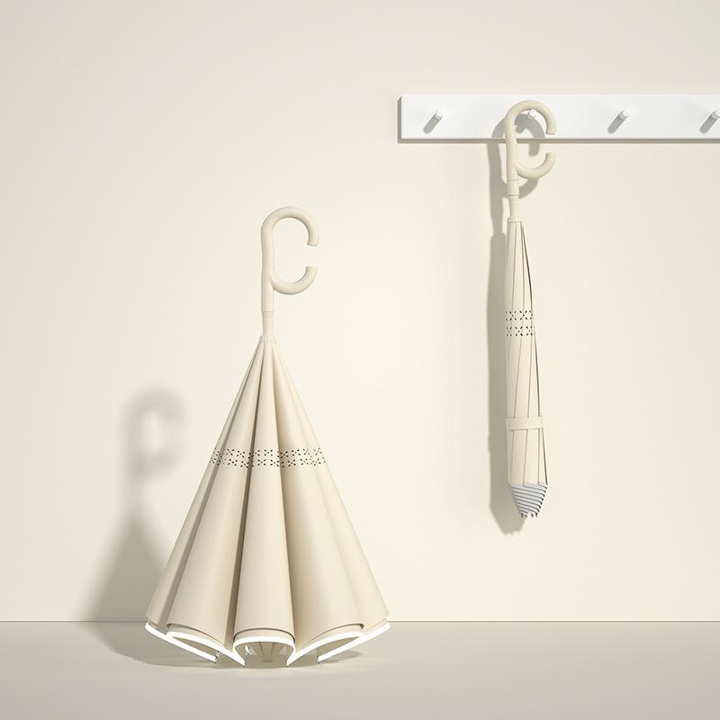 Автоматический обратный зонт для мужчин и женщин, роскошный пляжный зонт для гольфа, двухслойный, двусторонний, ветрозащитный зонт, прочный бежевый
Автоматический обратный зонт для мужчин и женщин, роскошный пляжный зонт для гольфа, двухслойный, двусторонний, ветрозащитный зонт, прочный бежевый