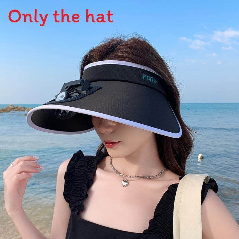 Summer Sun Protection Hat With Equipped With A Charging Fan And Uv Block For Women Outdoor Casual Wear чорний
Summer Sun Protection Hat With Equipped With A Charging Fan And Uv Block For Women Outdoor Casual Wear чорний