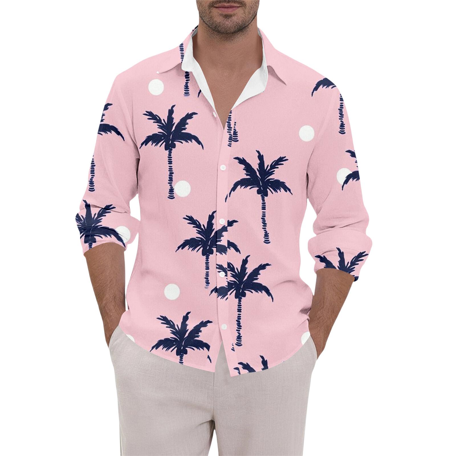 Men s Clothing Long Sleeve Hawaiian Shirt for Men Casual Button Down Shirts for Men Lightweight Floral Design L рожевий
Men s Clothing Long Sleeve Hawaiian Shirt for Men Casual Button Down Shirts for Men Lightweight Floral Design L рожевий